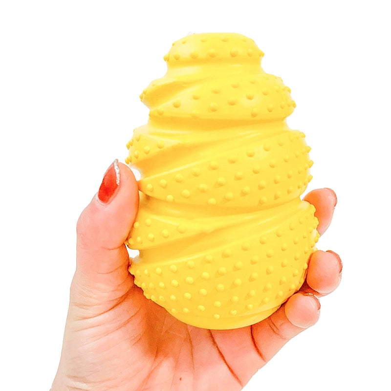 Leakage Eating Hand Freeze-dried Meat Fruit Dried Leakage Eating Toy Dog Gnawing Bite Resistant Rubber Easy To Clean