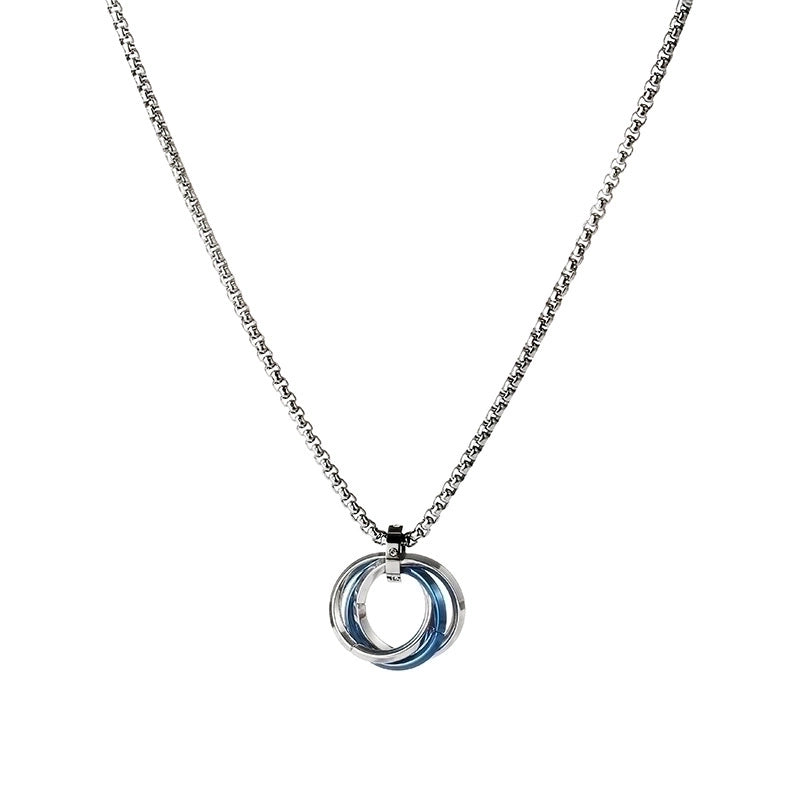 Minimalist Heart Shape Titanium Steel Pendant Necklace 1 Piece