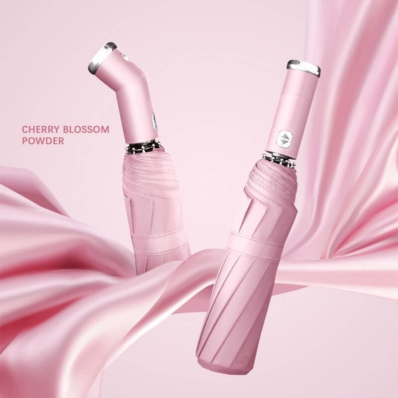 🔥Free shipping🔥Automatic Umbrella Adjustable Rotating Flashlight Umbrella🔥Hot Sale🔥