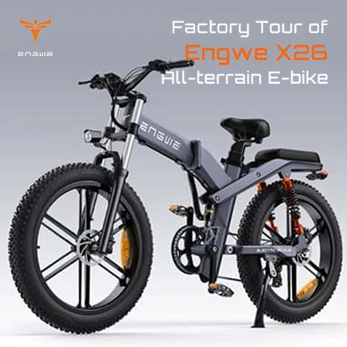 🎁ENGWE X26 All-Terrain E-Bike: 62Mile Longest Range