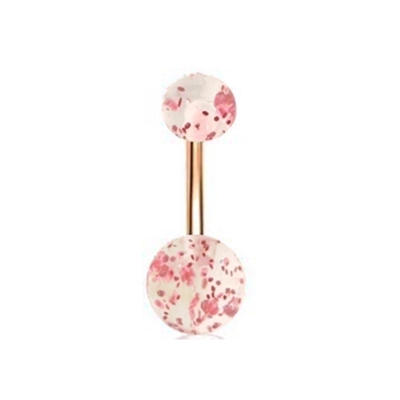 Minimalist Geometric Stainless Steel Plating Belly Ring 1 Piece
