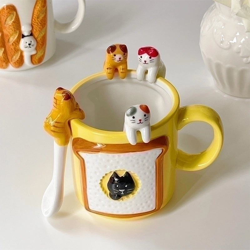 Cute Vacation Animal Ceramic Spoon 1 Piece