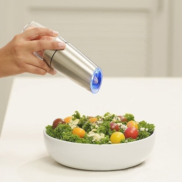 Automatic Electric Gravity Induction Salt & Pepper Grinder