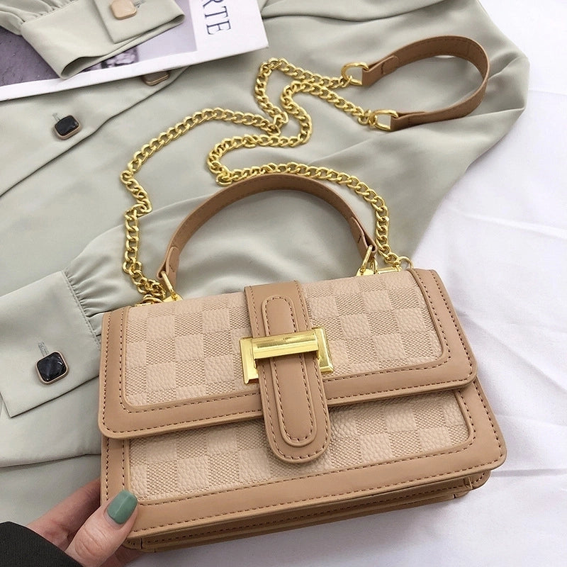 Women's Small Autumn Pu Leather Vintage Style Handbag