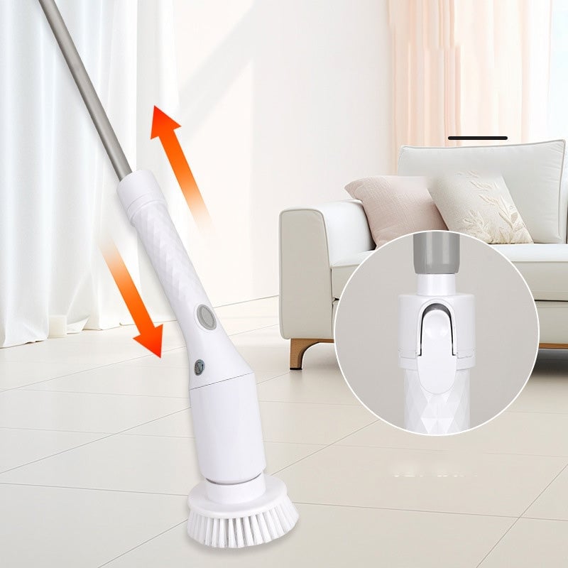⏳Waterproof Telescopic Electric Spin Scrubber