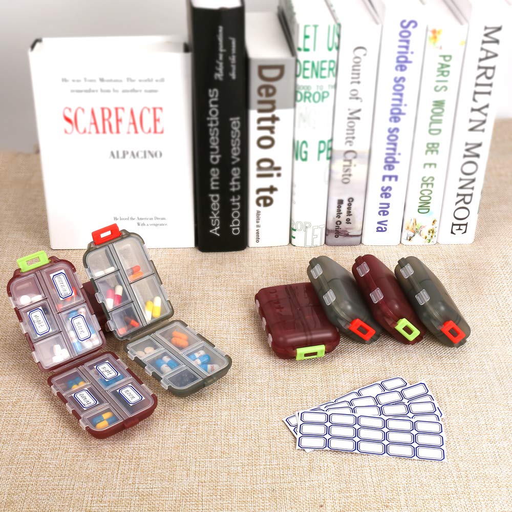✨Pocket Pharmacy- 💊10 Compartments Portable Pill Case