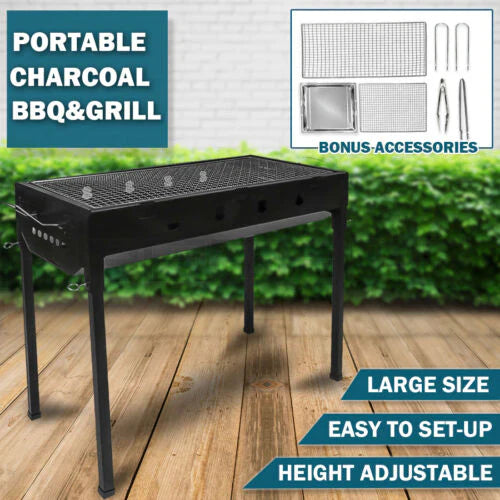 HEIGHT ADJUSTABLE BARBEQUE GRILL