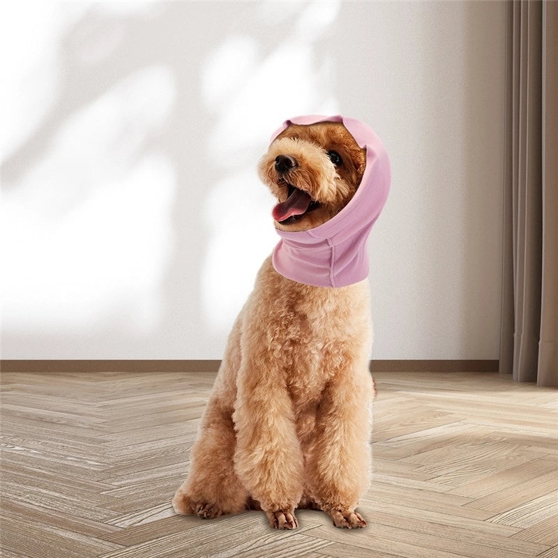 Dog Beauty Earmuffs Anti-noise Earmuffs High Elastic Soft Warm Decompression Pet Ear Cover Hat