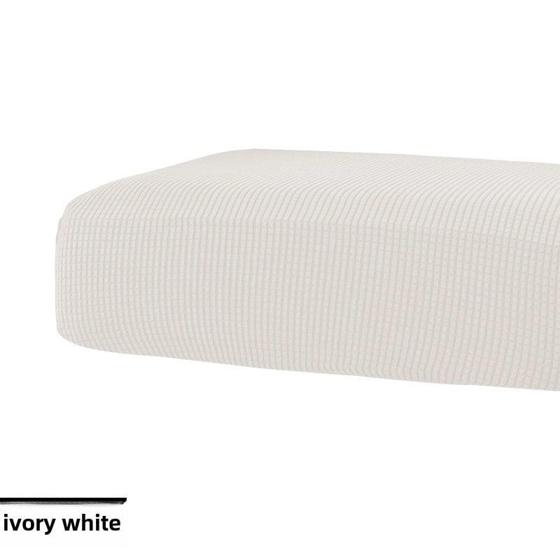 Simple Sofa Cushion Cover Household Solid Color Jacquard Knitted Elastic Sofa Cushion All-inclusive Sofa Cushion Protective Cover