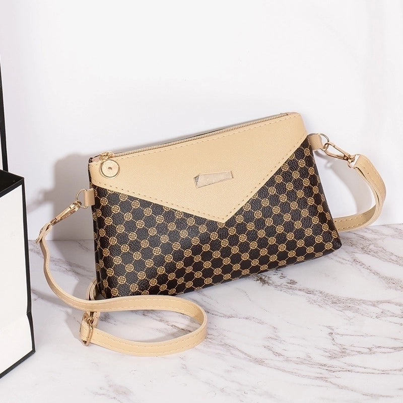 Women's Medium Summer Pu Leather Vintage Style Square Bag