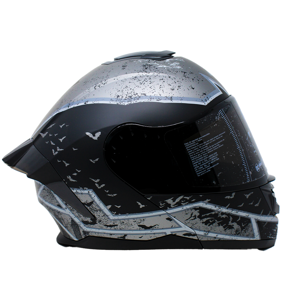 Casco Kov Zero DC Batman Gris