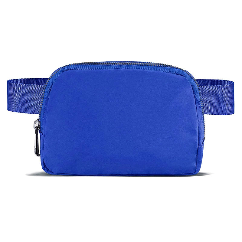 New Lulu Waist Bag Nylon Waterproof Chest Bag Outdoor Sports Running Mobile Phone Bag Men's And Women's Crossbody Bag