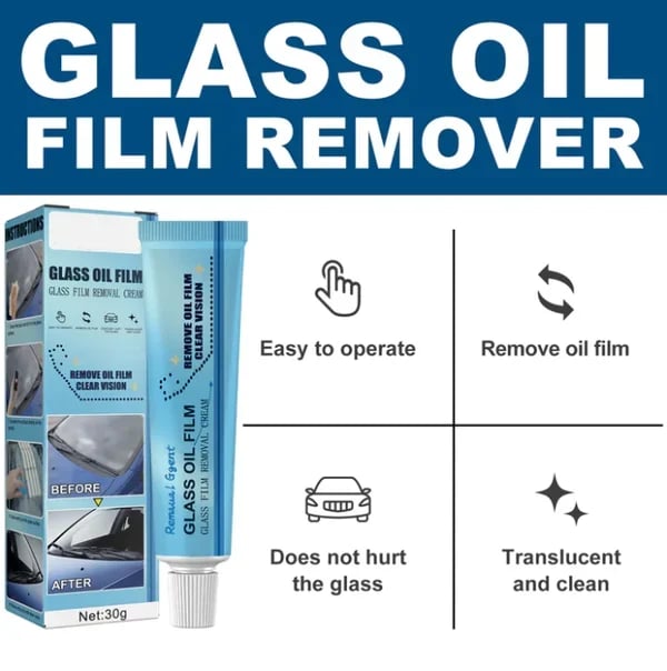 Glass Oil Film Removal Cream