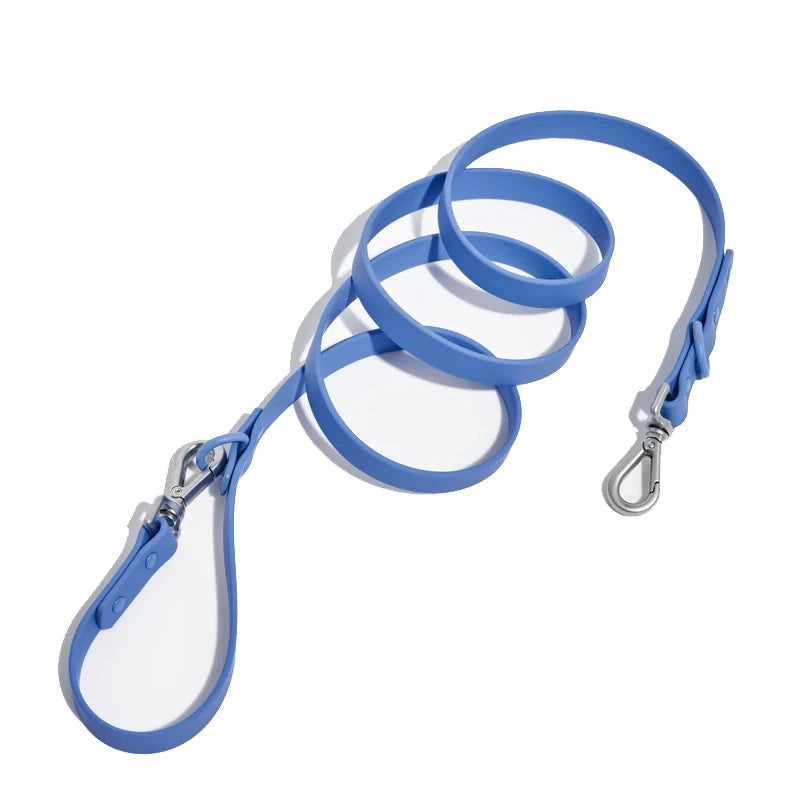 Minimalist Classic Style Pvc Polyester Solid Color Leash