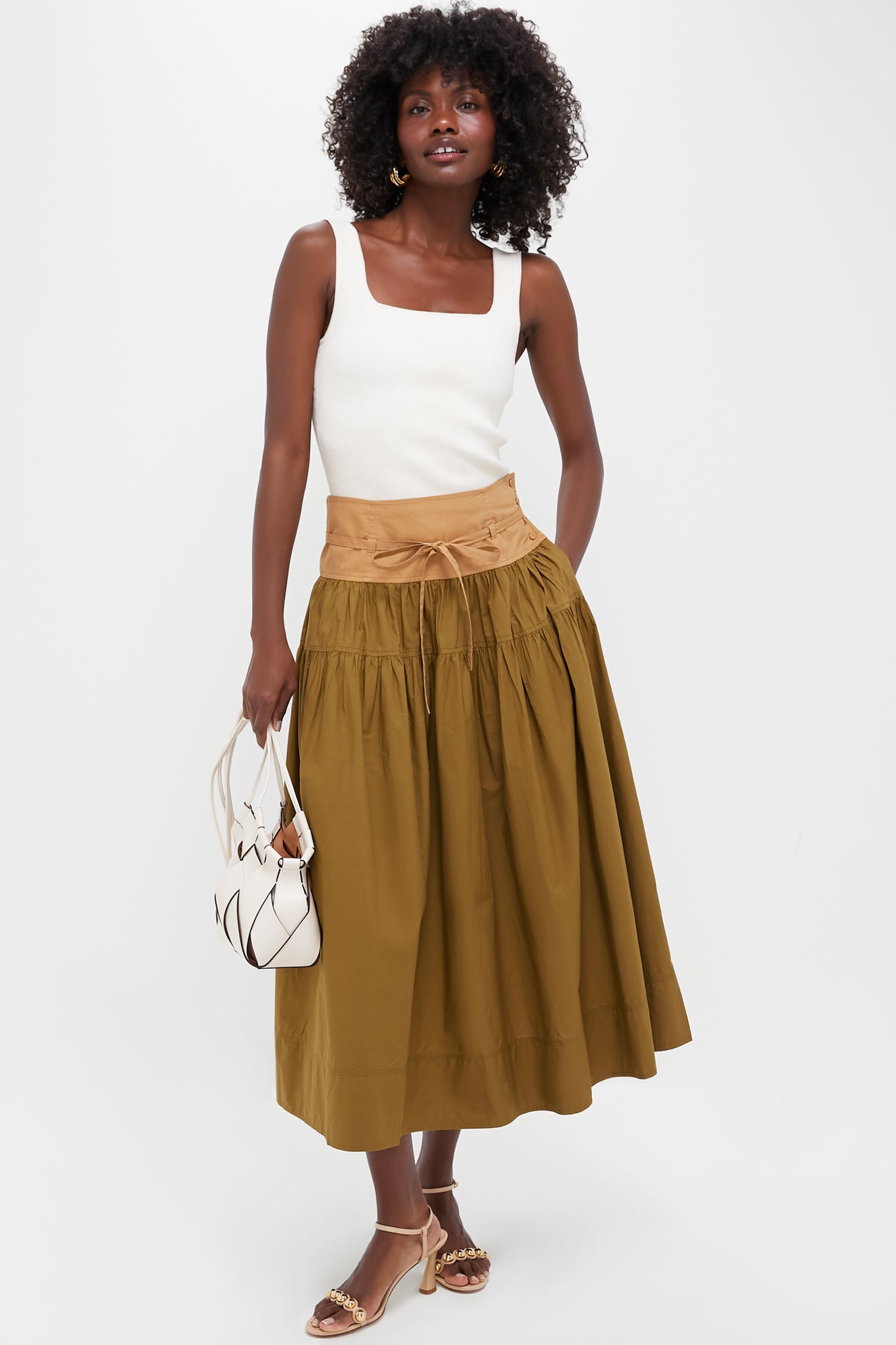 Sahara Colorblock Angeline Skirt
