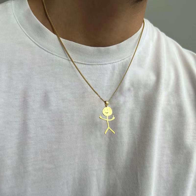 Funny Doodle Necklace