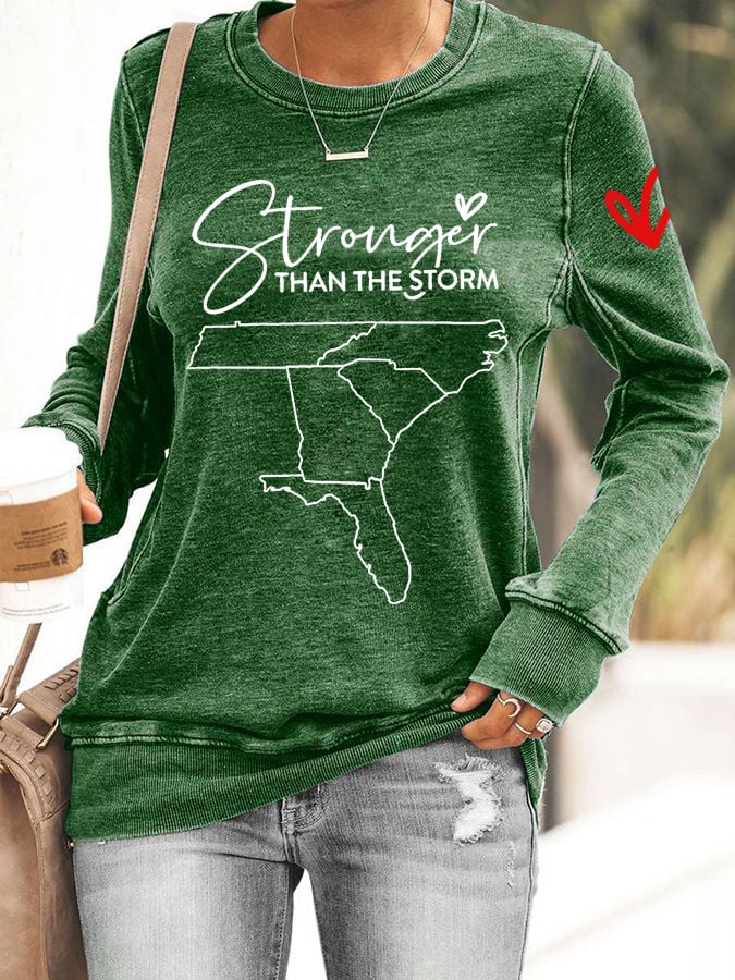 Women's Southeast Strong Stronger Than The Storm Sweatshirt