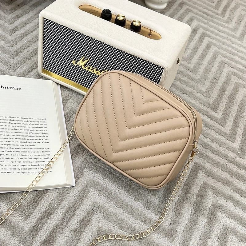 Women's Small All Seasons Pu Leather Vintage Style Shoulder Bag