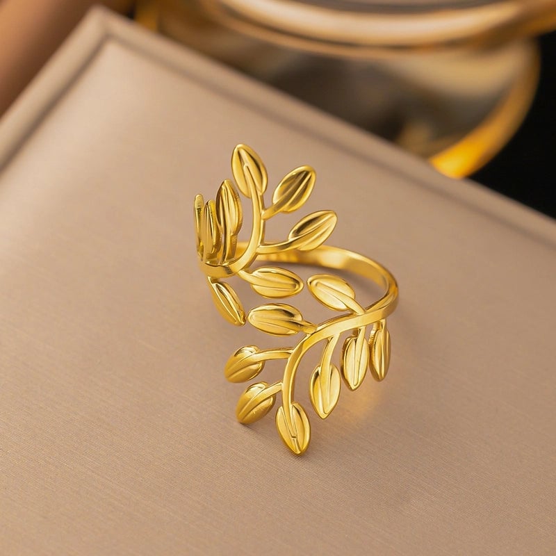 Sweet Bow Knot Titanium Steel Plating Rings
