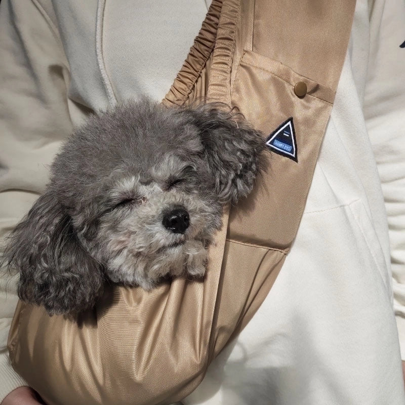 Basic Polyester Solid Color Pets Backpack