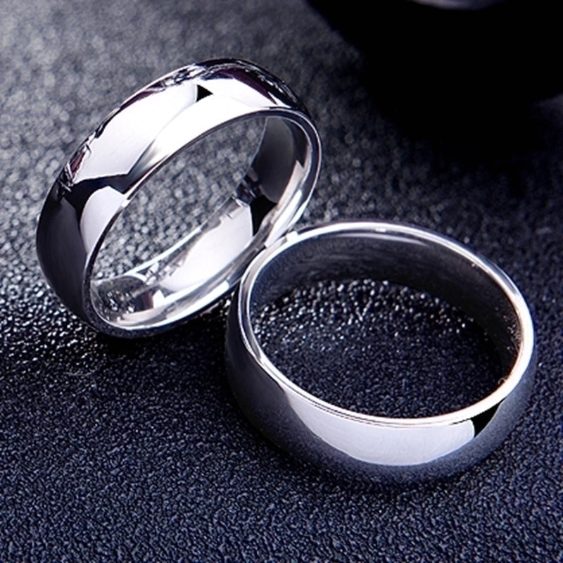 Minimalist U Shape Titanium Steel 18K Gold Plated Plating