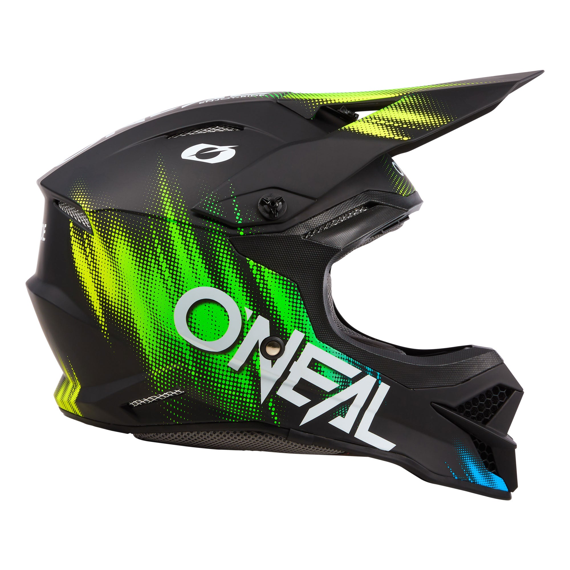 3 SRS Voltage V.24 Helmet Black/Green