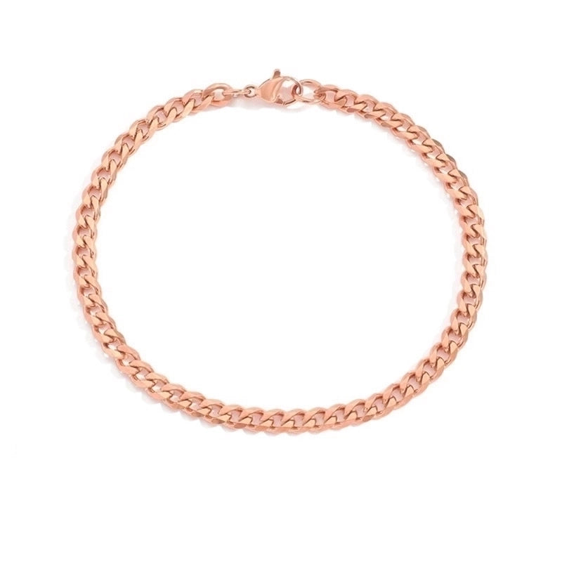 Fashion U Shape Stainless Steel 14K Gold Plated No Inlaid Bracelets In Bulk