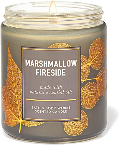 Bath & Body Works Marshmallow Fireside Single Wick Candle