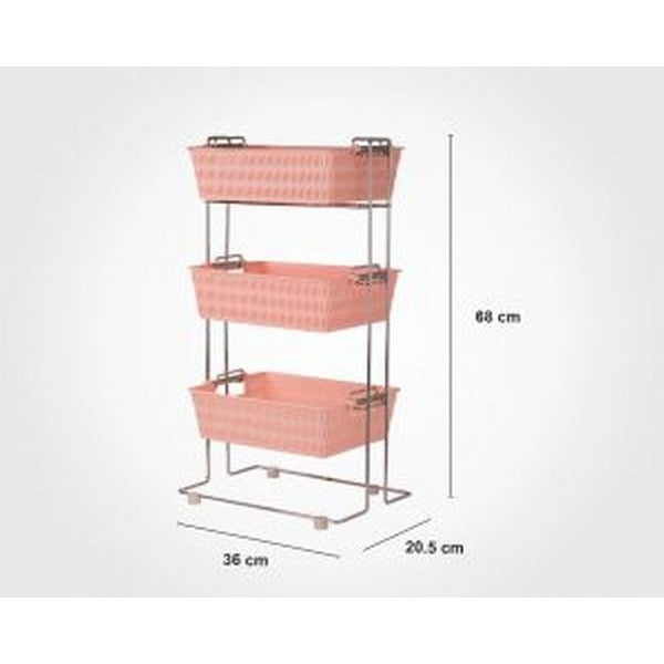 Limon Rectangle Potato & Onion Rack 3 Floor