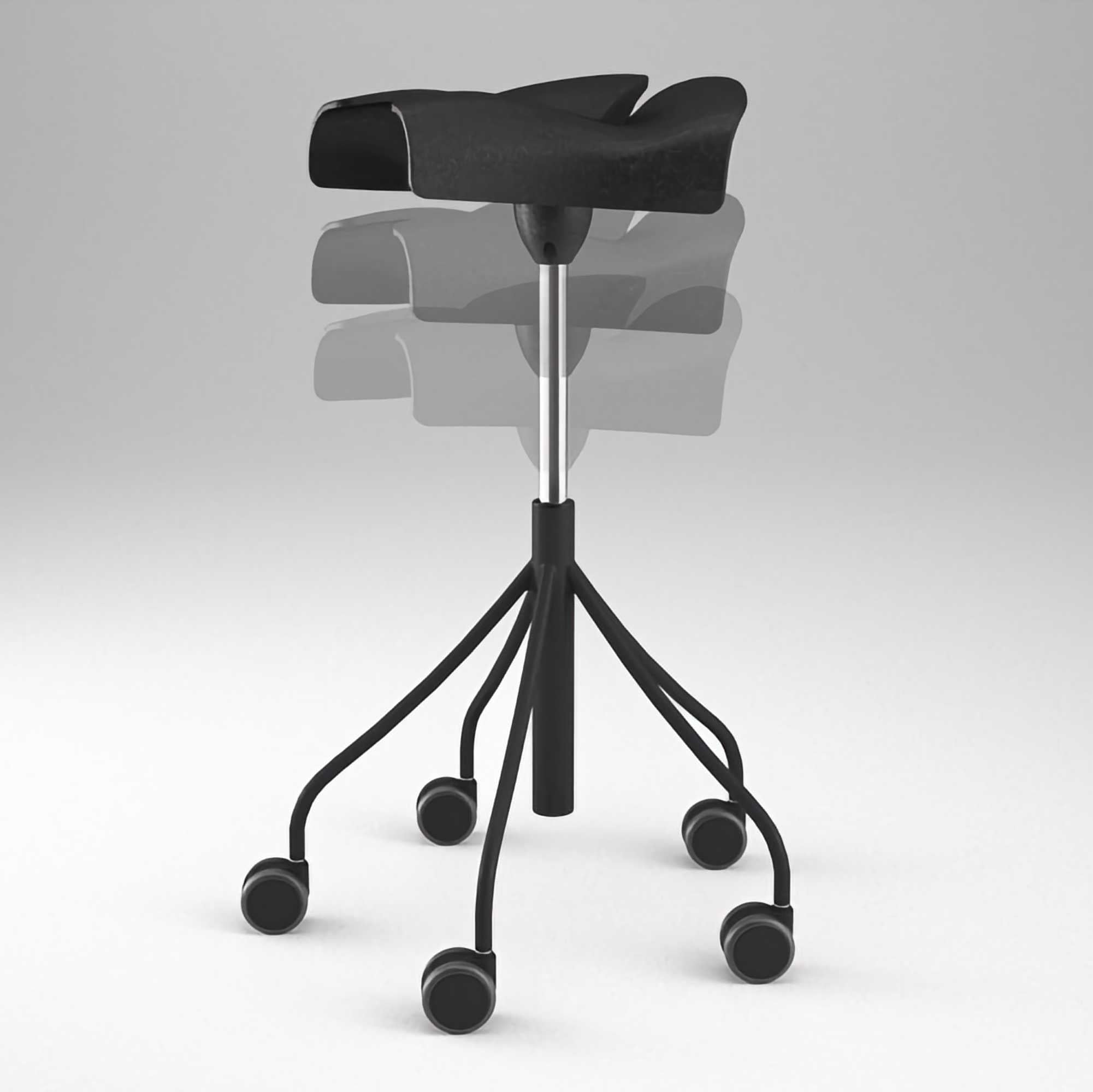 BD Barcelona Binaria stool. Black
