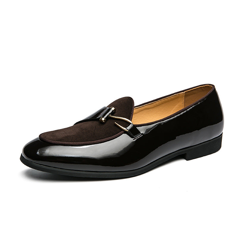 Men's Leather Personalized Trend Casual Shoes