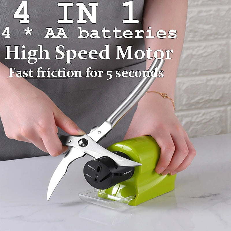 4-in-1 Professional Electric Knife Sharpener.