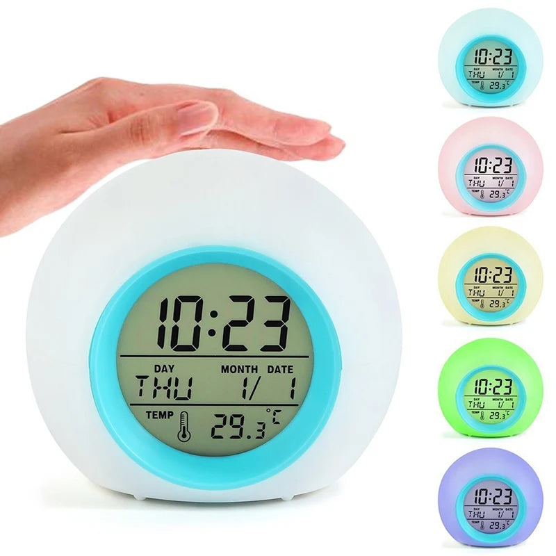 DIGITAL GLOWING ALARM CLOCK