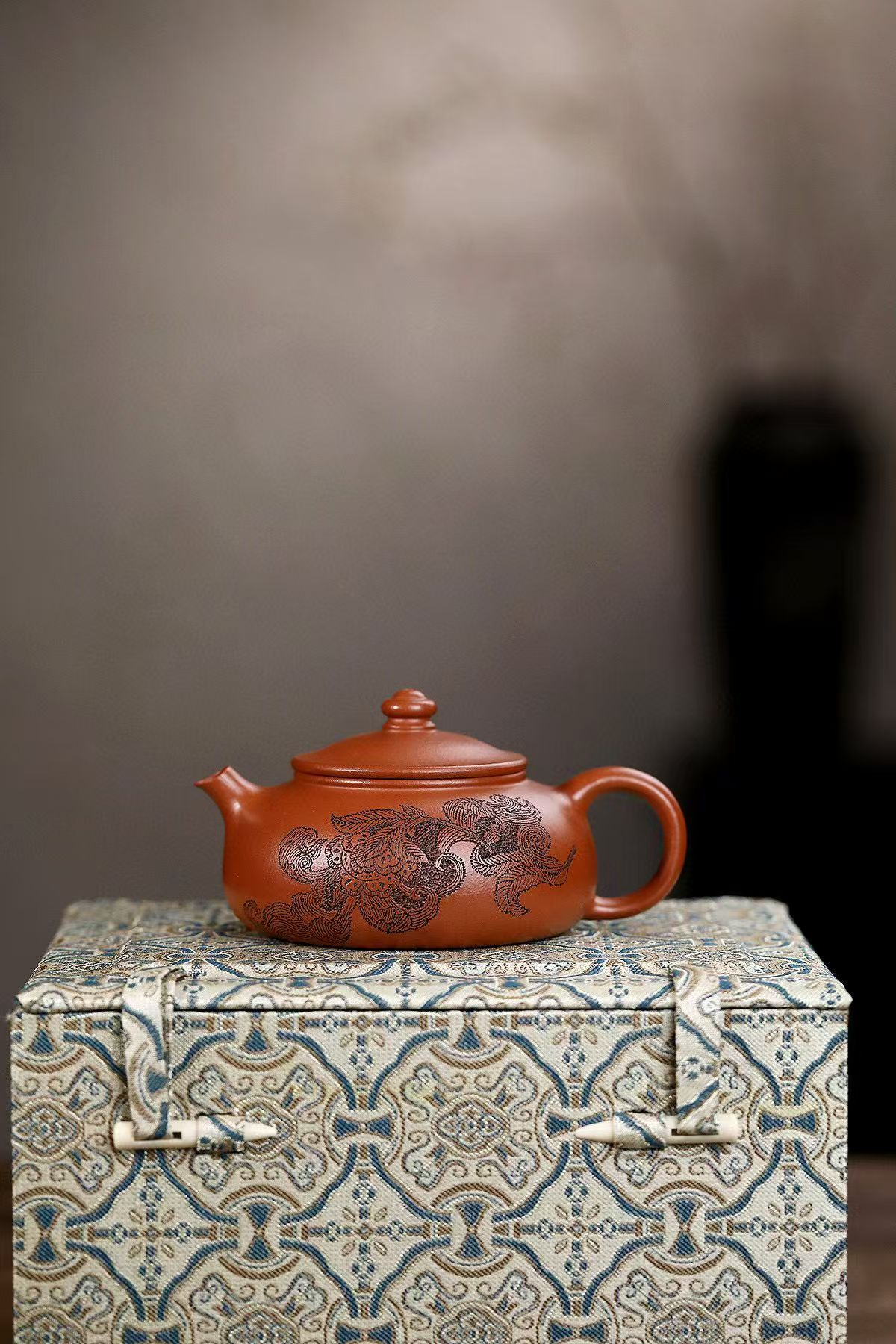 Yixing purple clay teapot from China