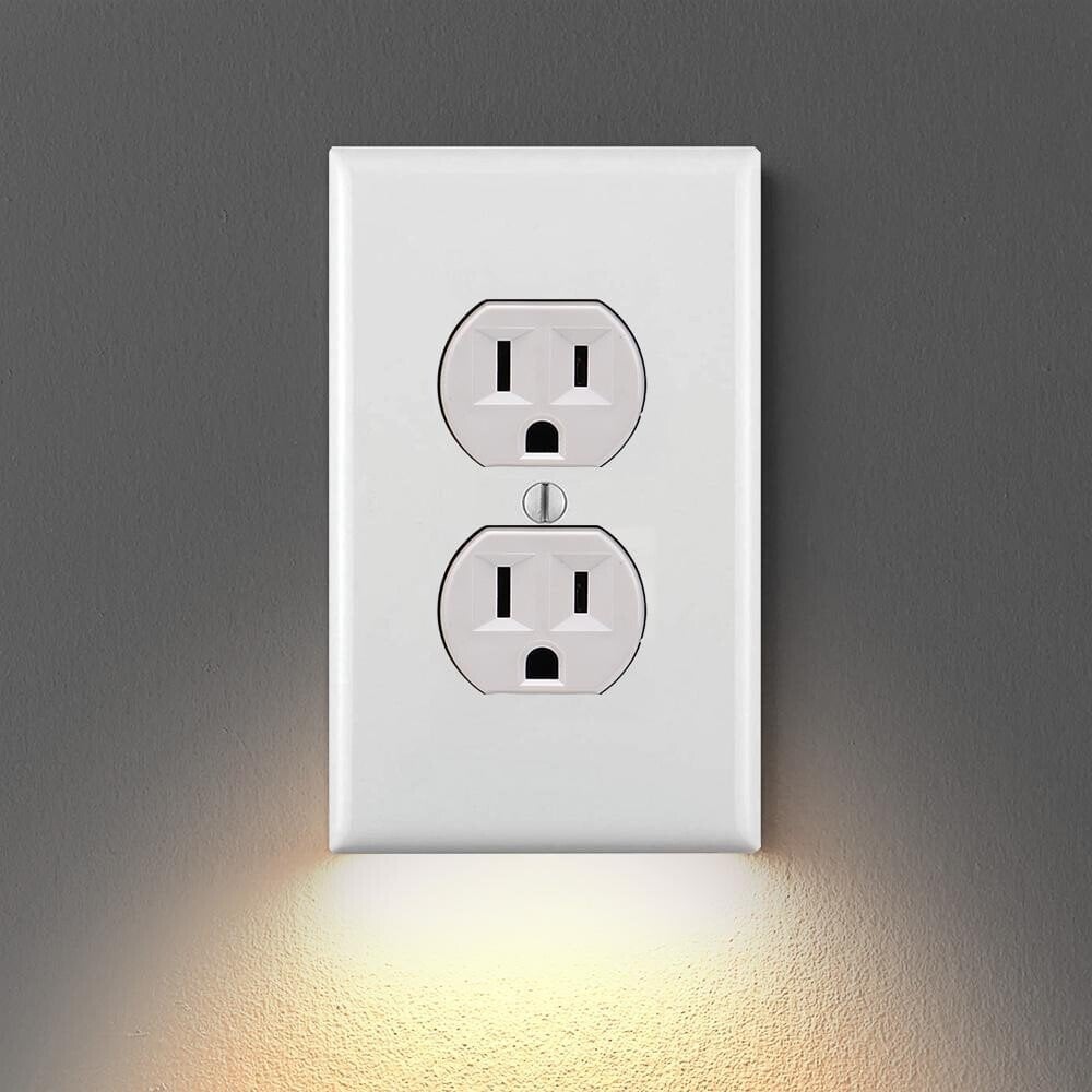 🔥 BIG SALE - 49% OFF🔥Outlet Wall Plate With Night Lights-No Batteries or Wires