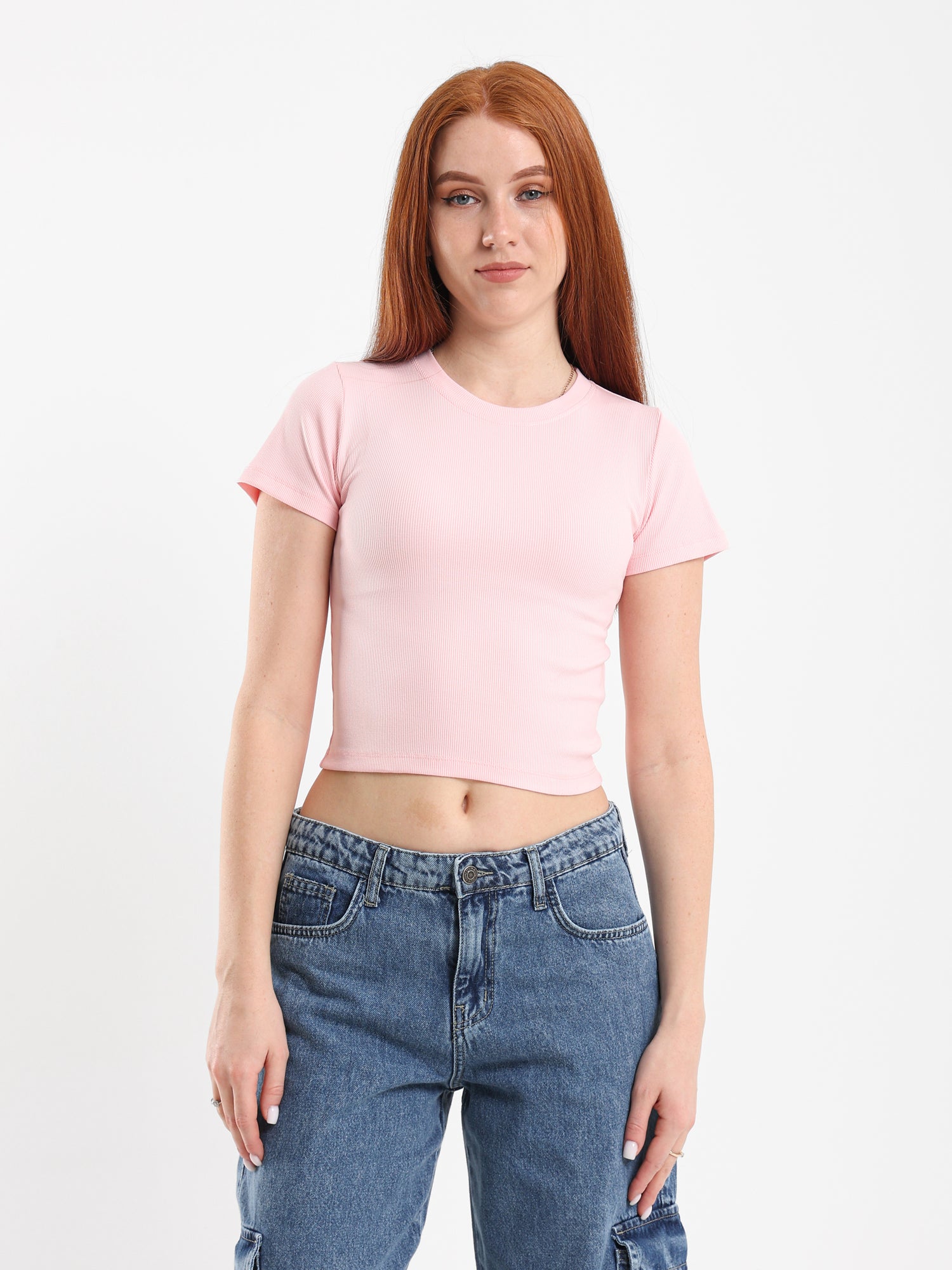 Fitted Cropped T-Shirt