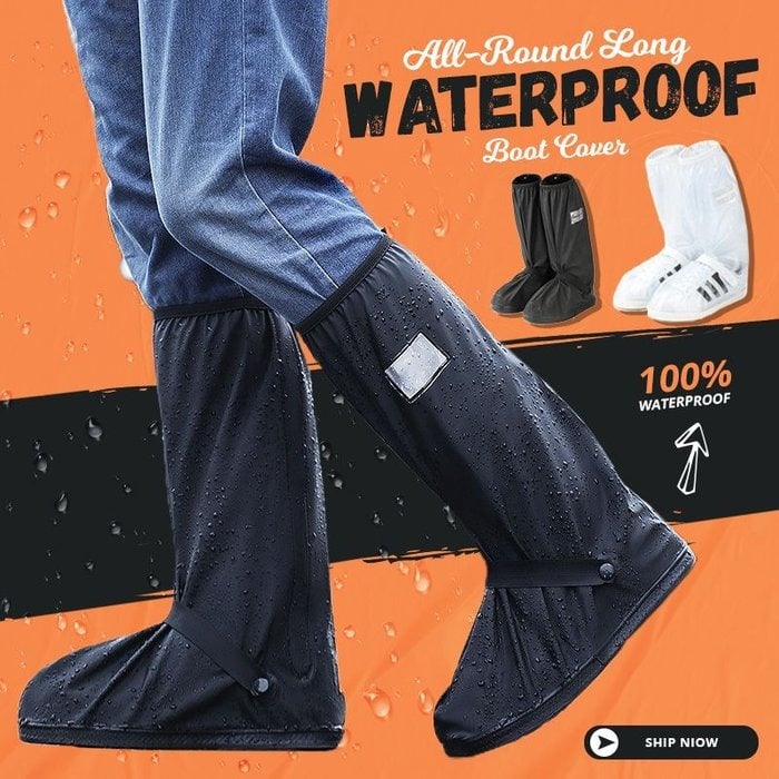 ⏰Promotion 49% OFF - Suitable for wide feet - ❤️All-Round Long Waterproof Boot Cover