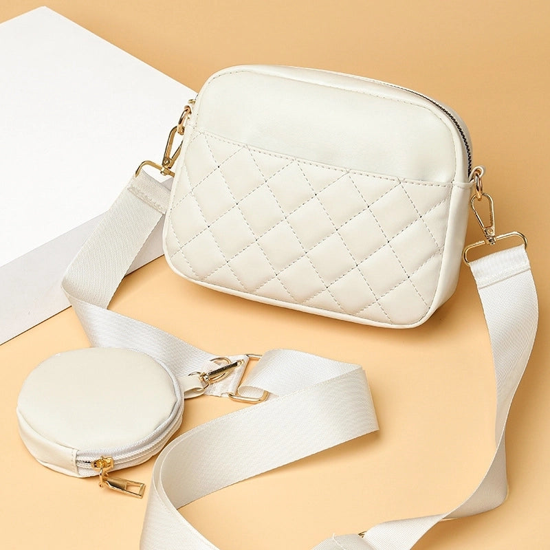 Women's Small All Seasons Pu Leather Classic Style Shoulder Bag