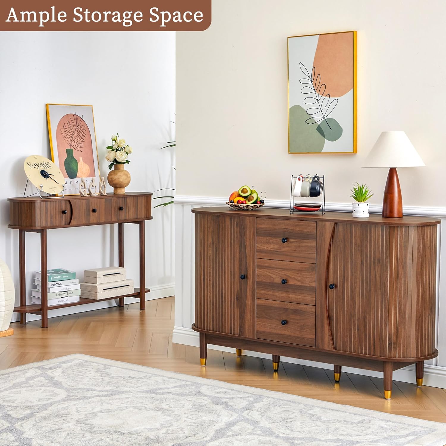 55inch Sideboard Buffet Cabinet with Drawer