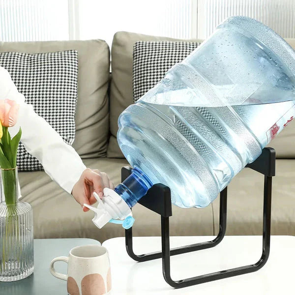 Water Bottle Stand Rack With Nozzle