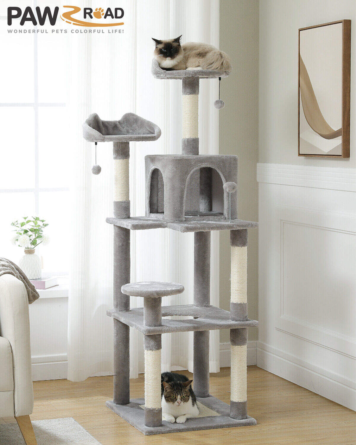 160cm Cat Scratching Post / Tree / Pole