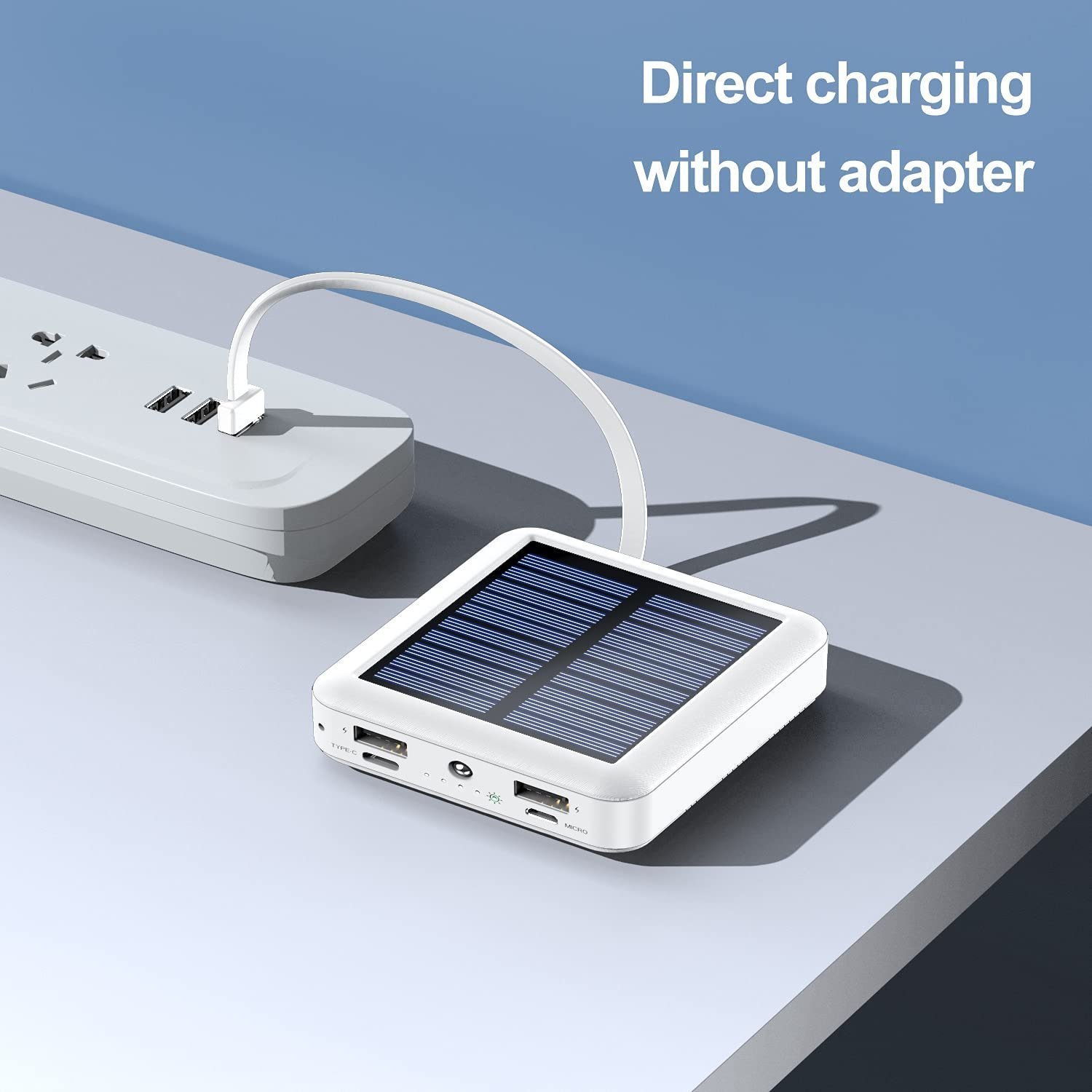 ⚡Summer Hot Sale - Solar power bank⚡