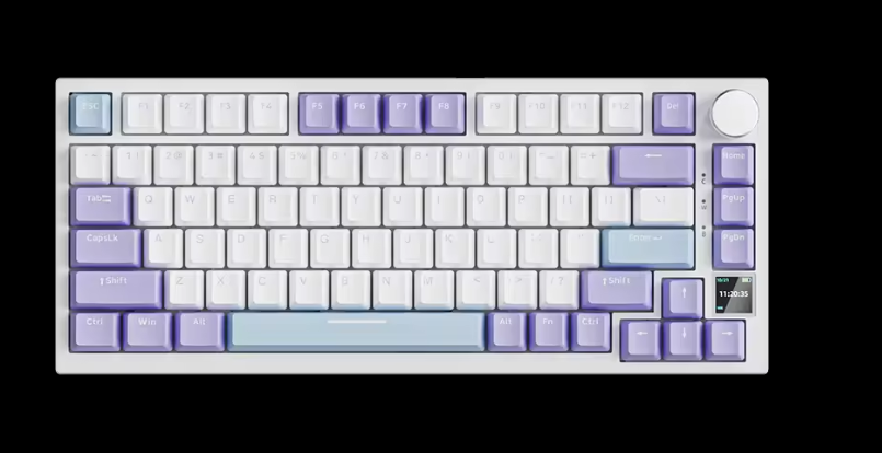 Ajazz AK820 Pro wireless wired usb RGB pc computer mechanical switch rgb backlit gaming mechanical keyboard