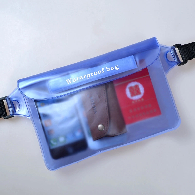 Unisex Casual Solid Color PVC Waist Bags
