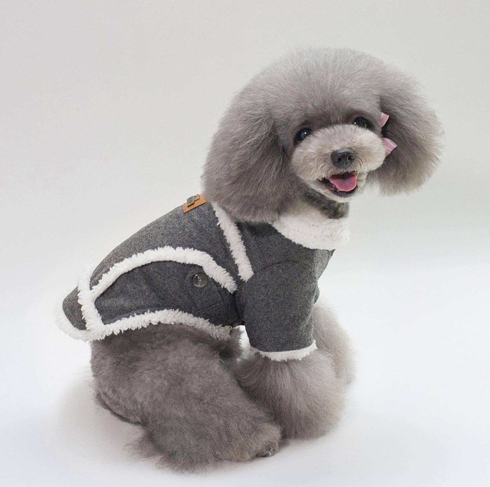 Nordic-Style Dog Cotton Jacket