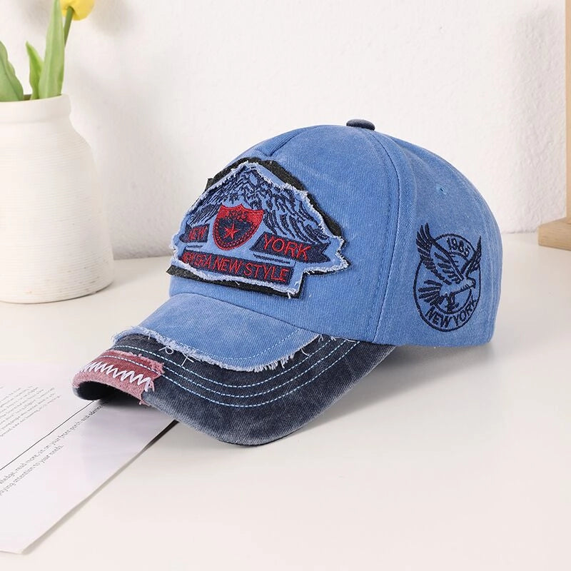 Unisex Vintage Style Classic Style Letter Embroidery Curved Eaves Baseball Cap
