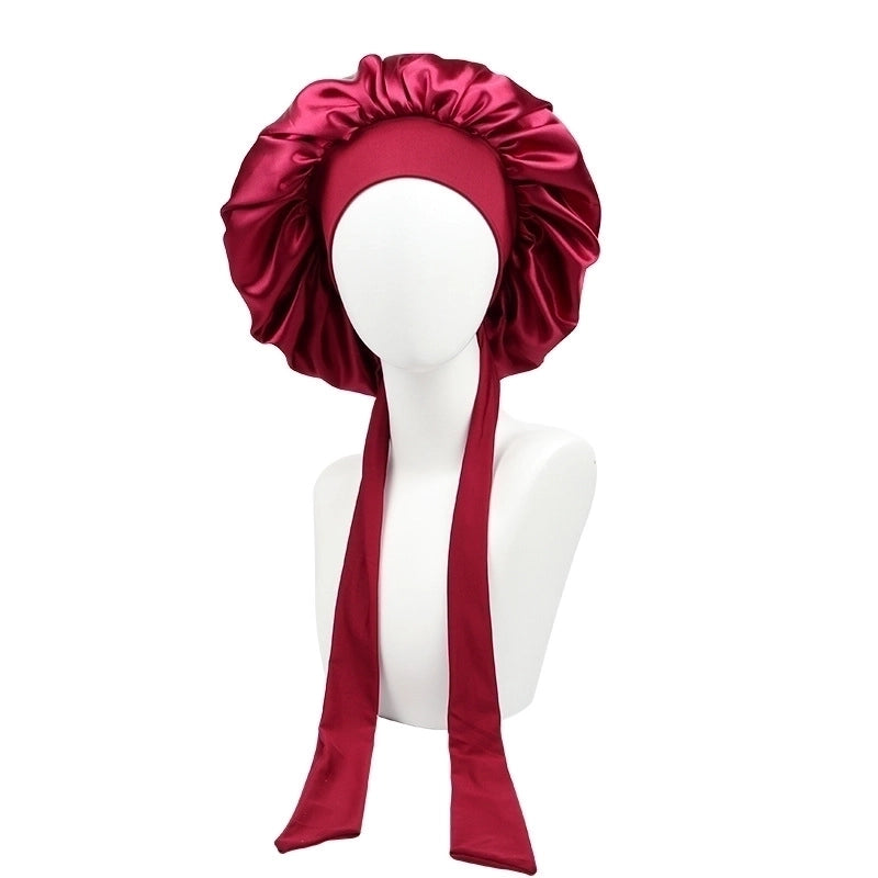 2 Pieces Women's Solid Color Solid Color Eaveless Hair Cap