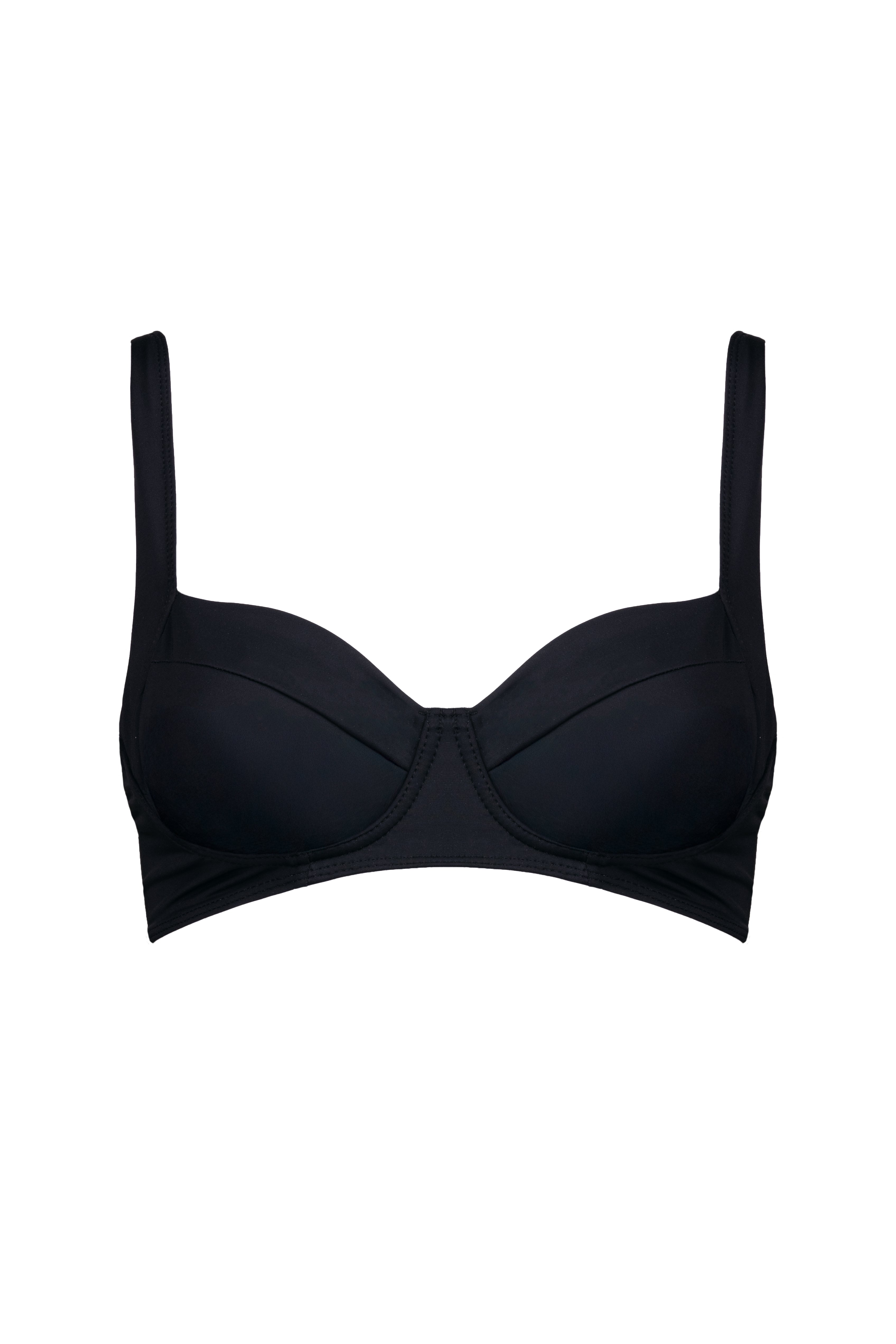 Soft Underwire Top in Black