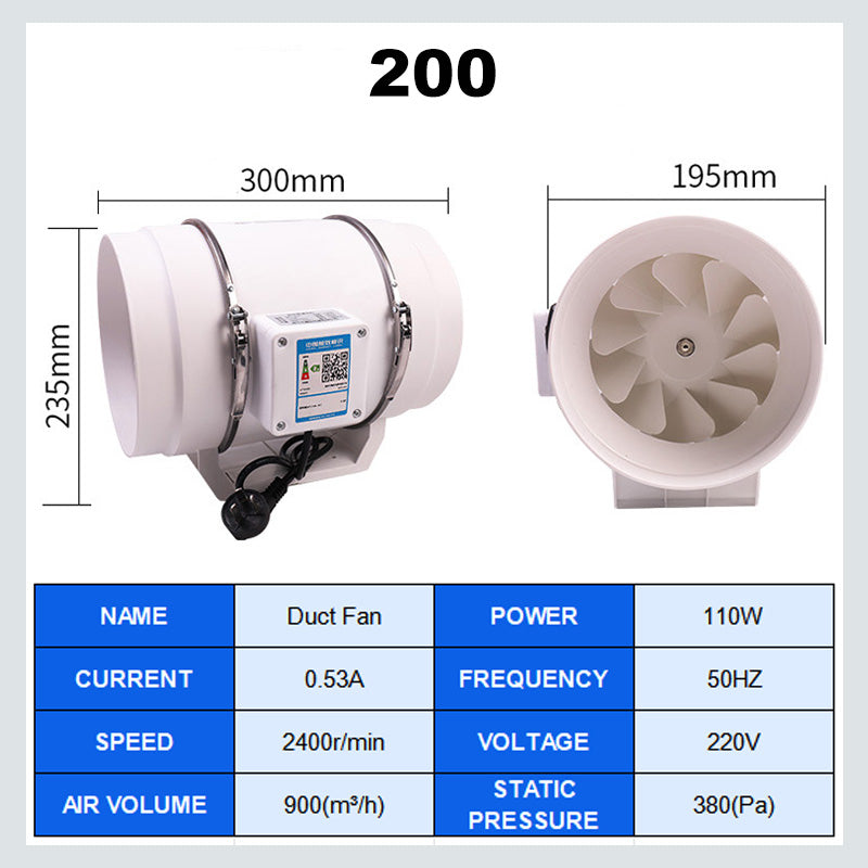 ✈️Free shipping on all styles📦Pressurized Duct Fan