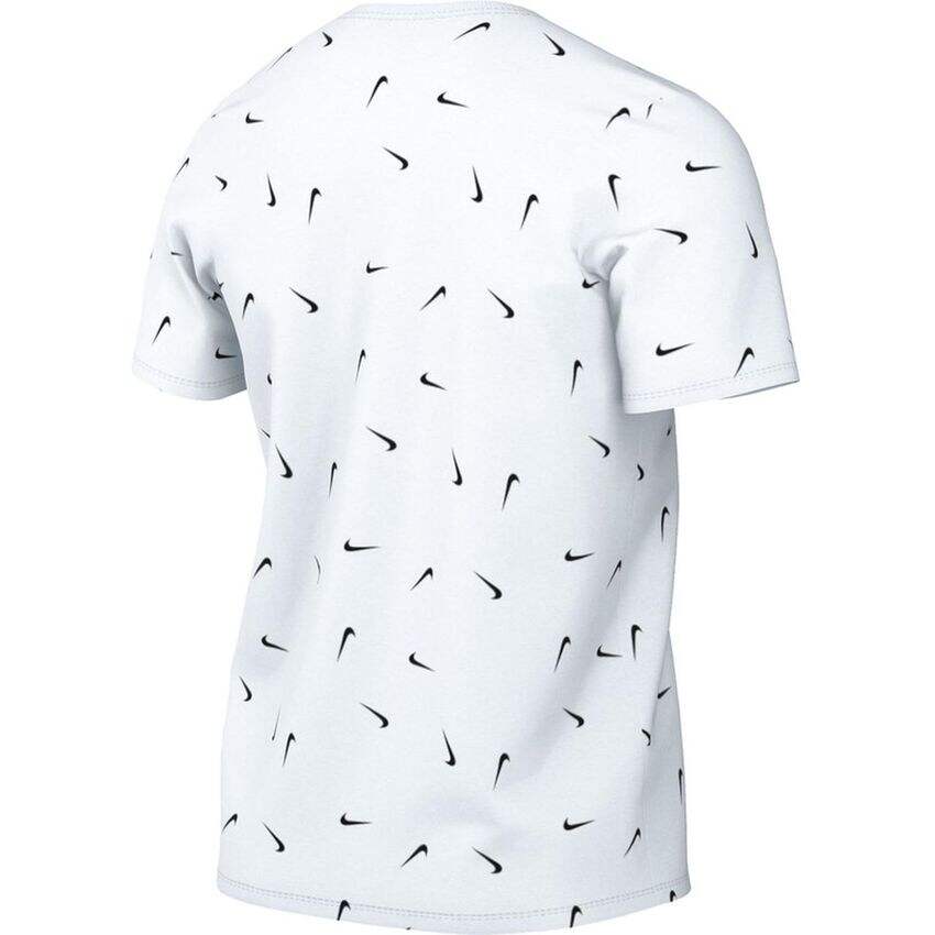 Wxl-Camiseta Hombre Nike Sportswear Swoosh Allover Print-Blanco